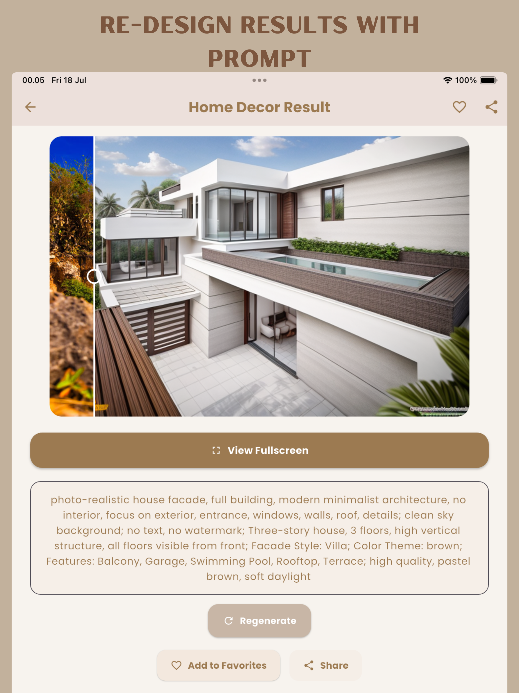 AI Home Design Landscape