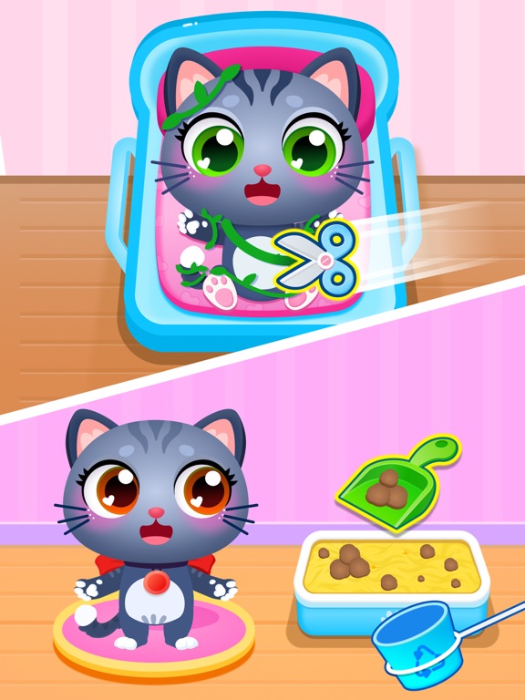 Cat & Kitty, Vet Game for Kids iPad screenshot 9 - Education app