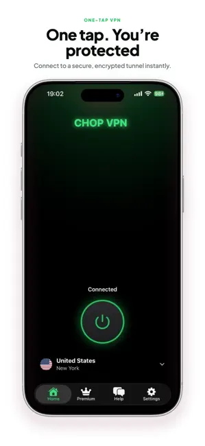 CHOP VPN: Secure Fast VPN iPhone screenshot 1