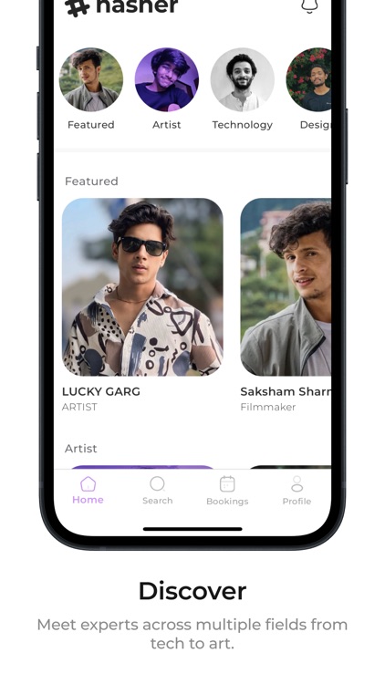 Hasher - Connect with experts