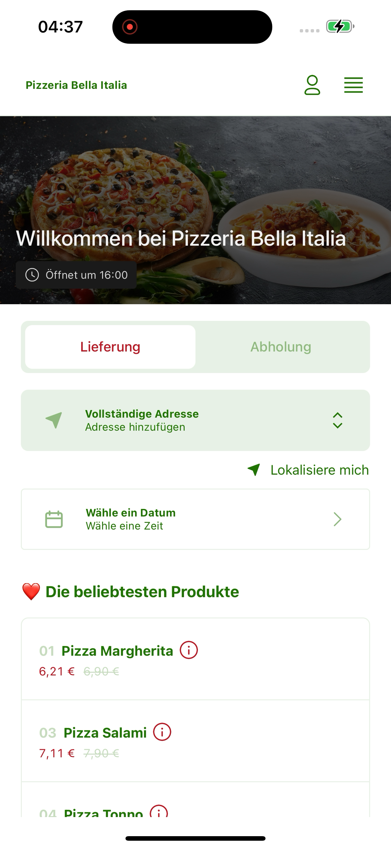 Bella Italia Steinofen screenshot 6