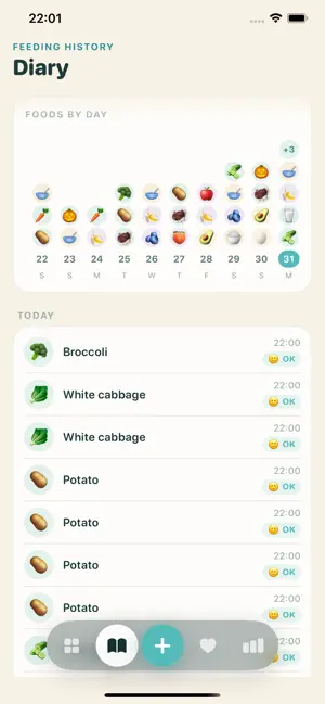 BabyMeal: Solid Food Tracker screenshot 3