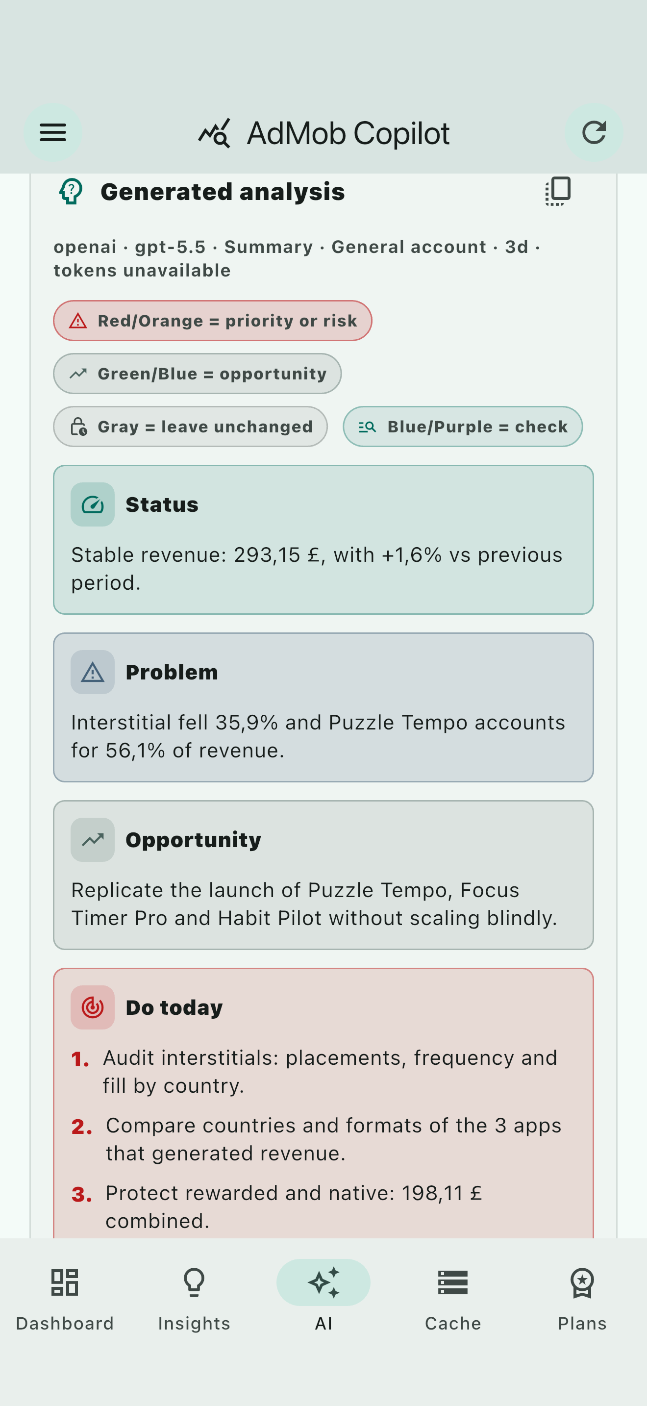AdMob Copilot screenshot 7