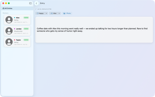 Parallel Journal screenshot 18