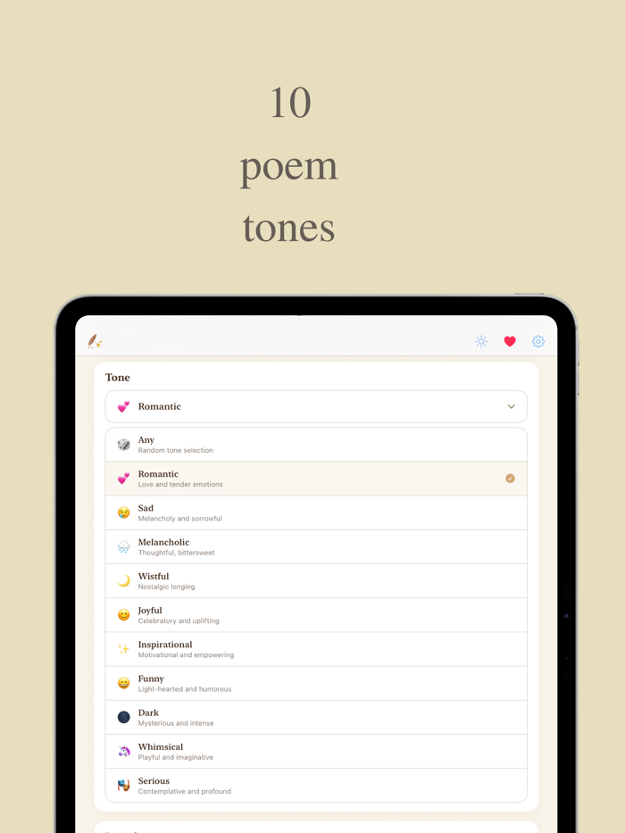 SoulPoetry AI Poem Generator
