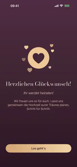 Screenshot von Vowo: Hochzeitsplaner auf dem iPhone 1