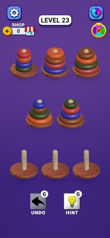 Pyramidka: Ring Stack Puzzle Screenshot 8 of 9