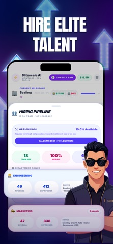Founder Sim : Startup Game Screenshot 8 of 10