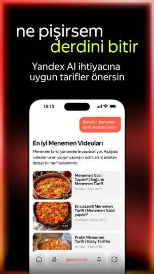 Yandex Ai: Yapay Zeka Asistanı iPhone Ekran Görüntüsü 5
