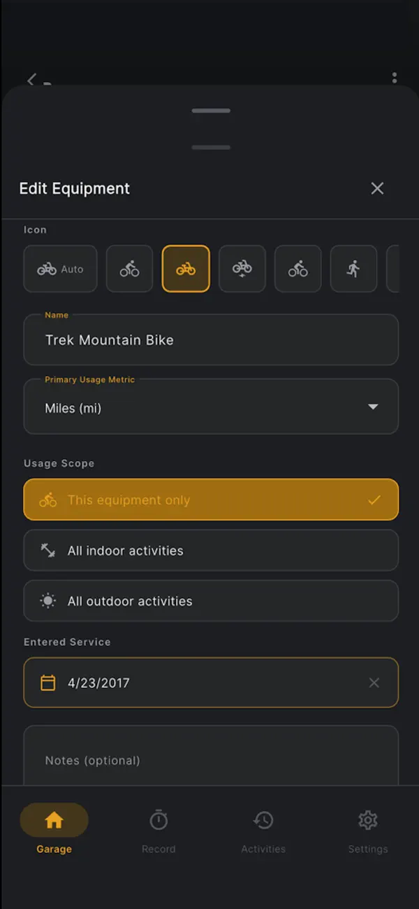 Screenshot #1 pour GarageTracker