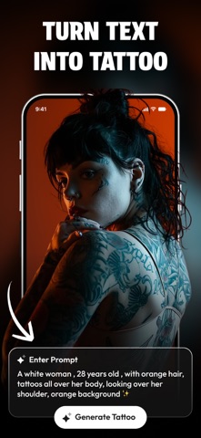 Tattoo Design : Tattoo AI iPhone screenshot