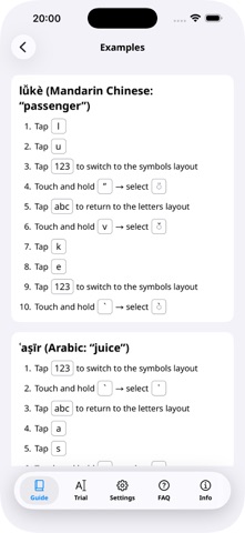 Alpha Translit Keyboard Screenshot 5 of 6