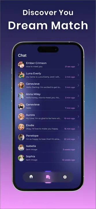 Ai Girlfriend :Virtual Chatbot : capture d’écran 6 sur 7