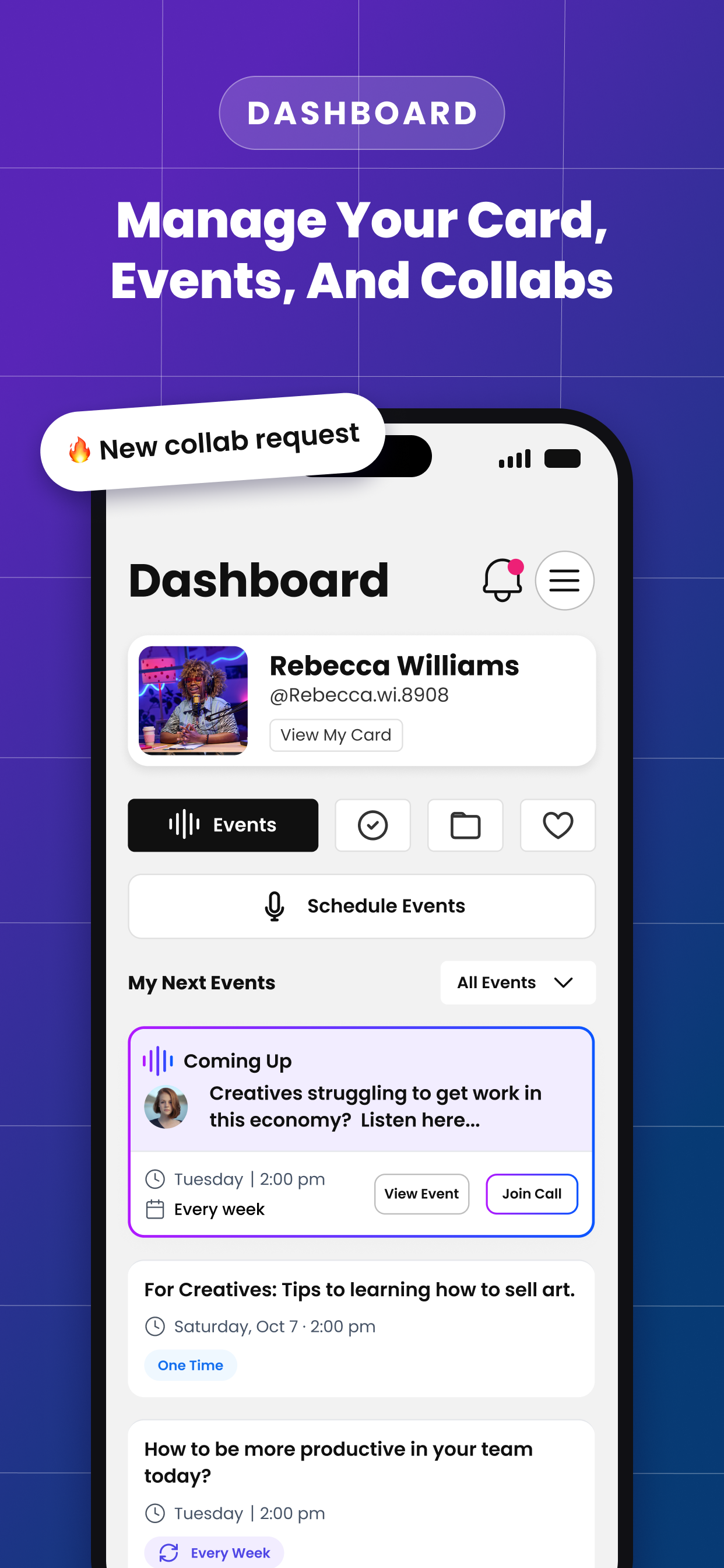 Tempi: All-in-One Creator Hub screenshot 3