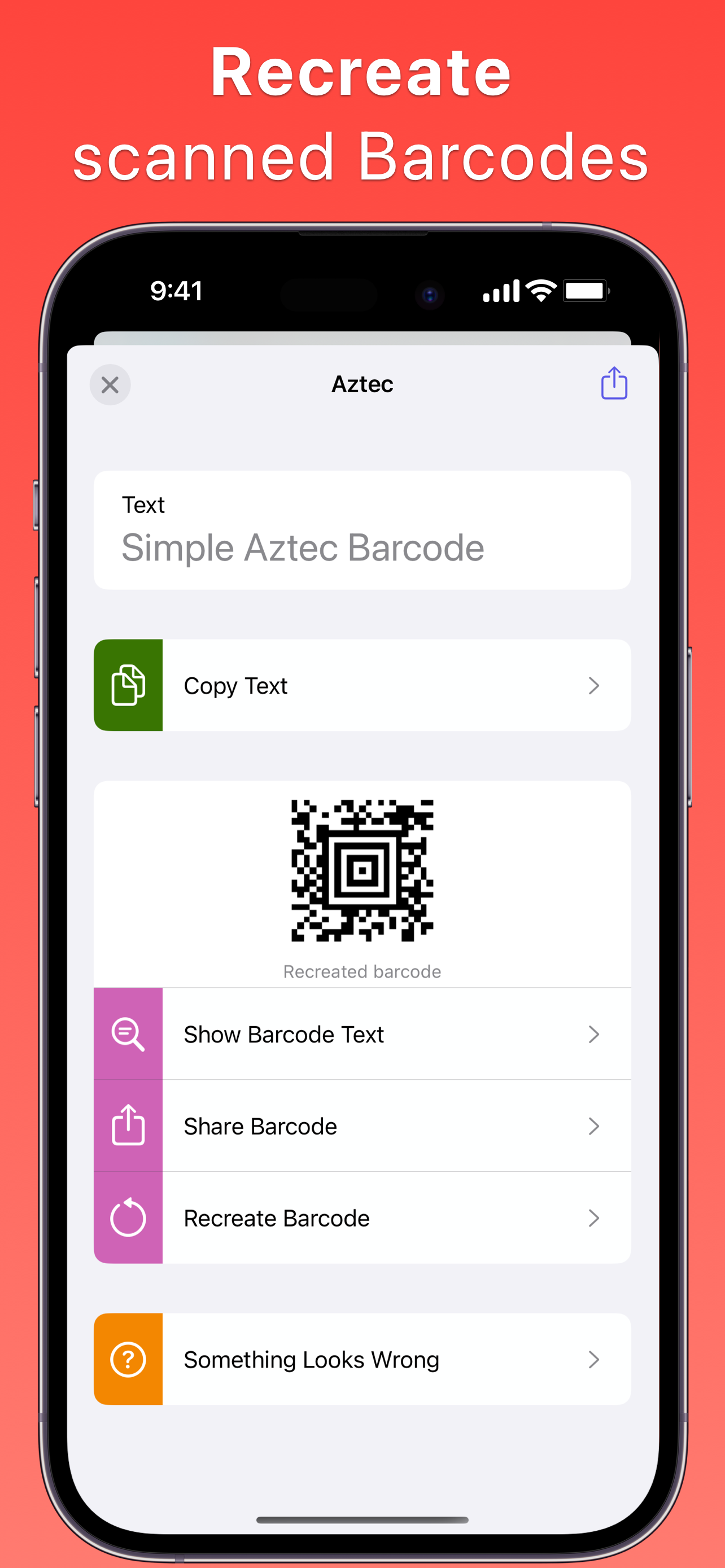 QR Barcode Generator Scanner screenshot 8