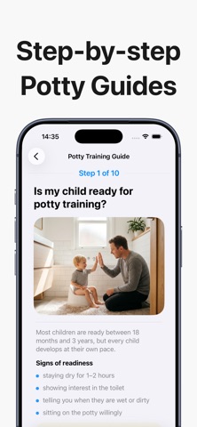 Potty Training App Screenshot 5 of 6