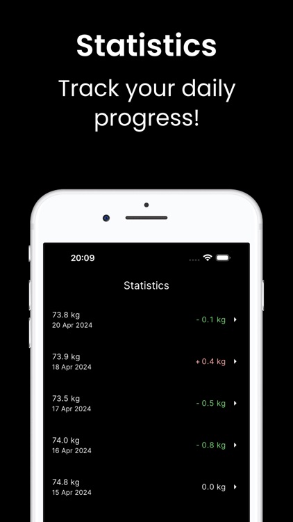 Easy Weight Loss Tracker