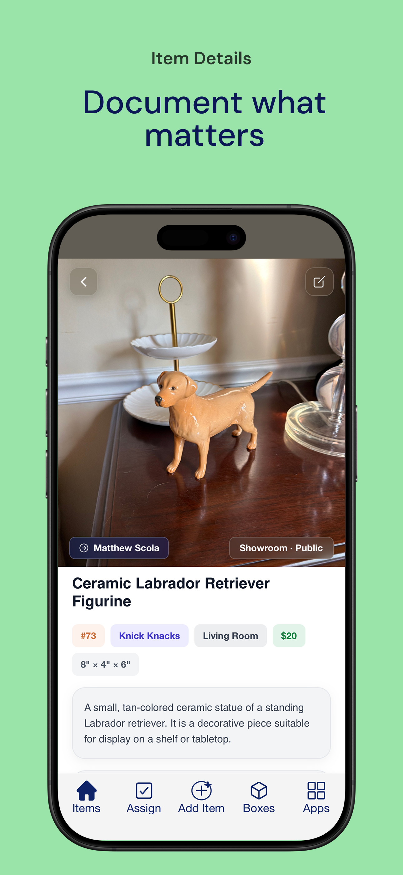 SaveOr: Home Inventory App