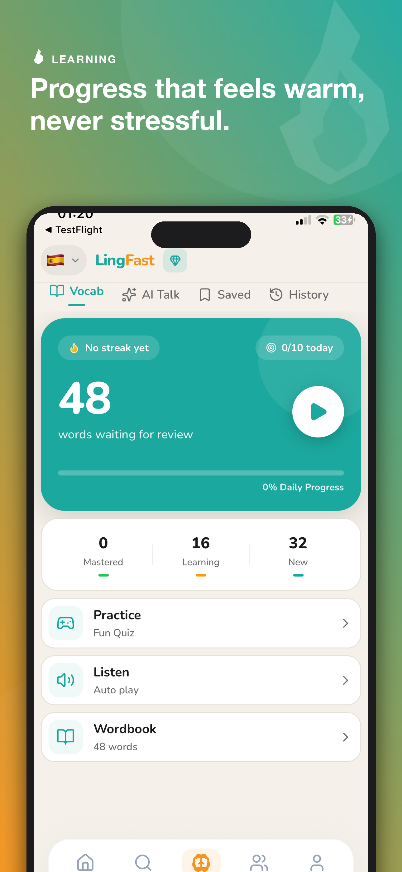 Learn Swahili - LingFast screenshot 4