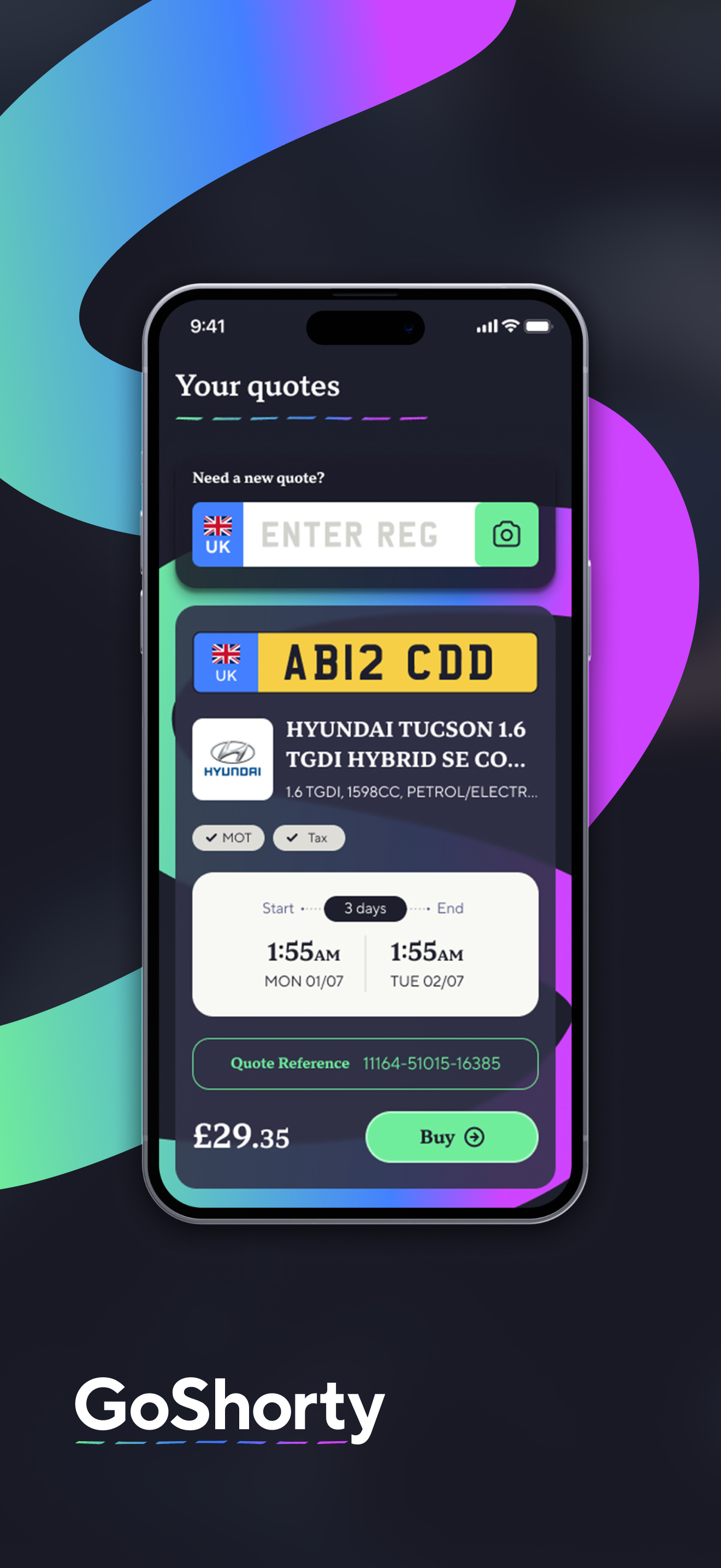 GoShorty - Temporary Insurance