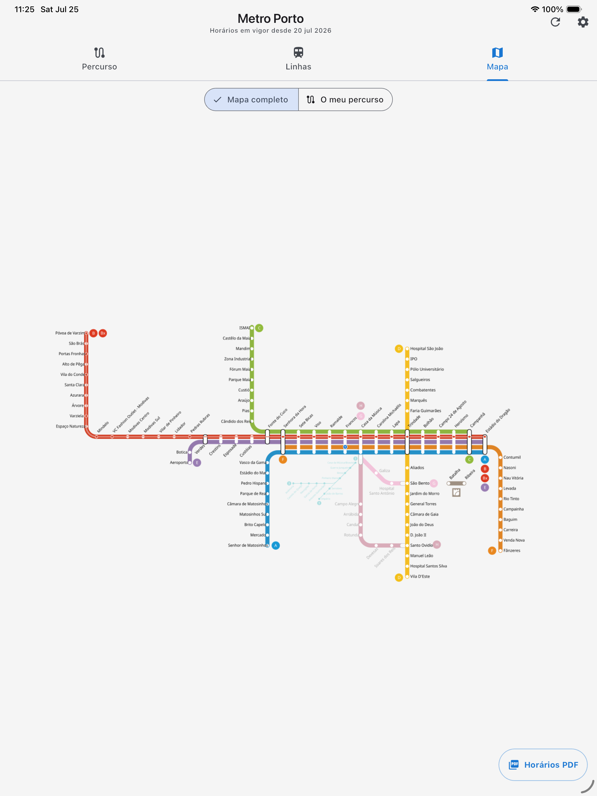 Metro Porto screenshot 8