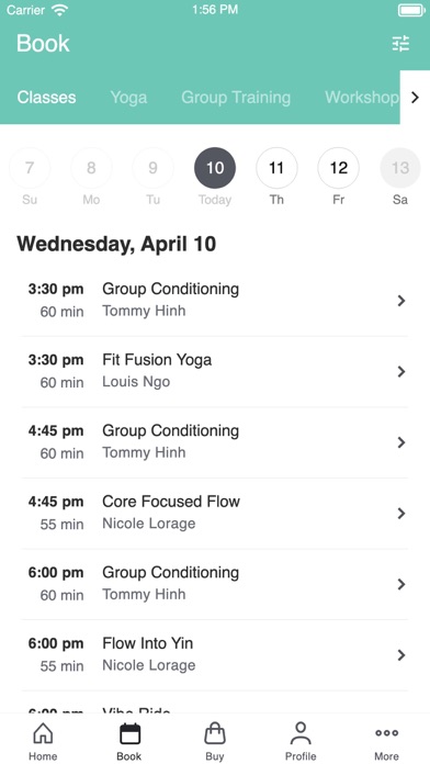 Ora Fitness and Yoga Screenshot