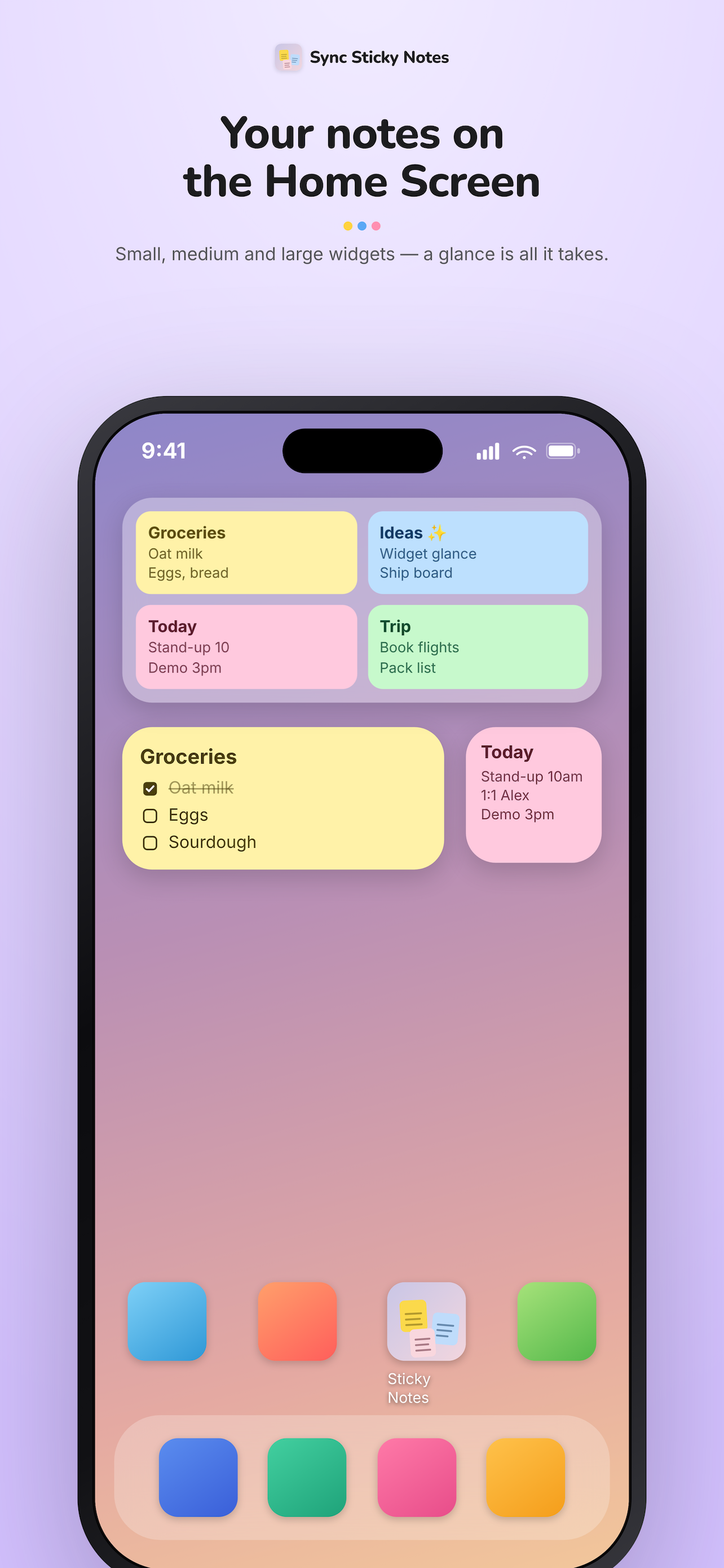 Sync Sticky Notes screenshot 3
