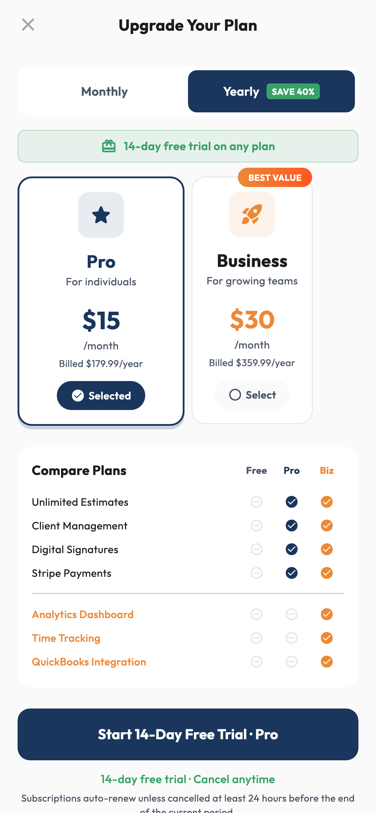 Estipro screenshot 10