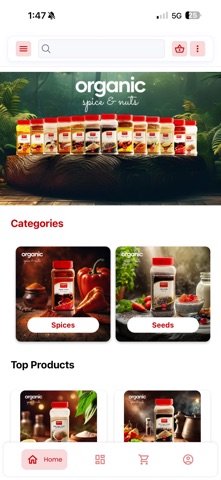 Organic Spice & Nuts screenshot