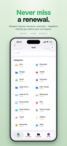 SageDocs: Secure Document Safe screenshot