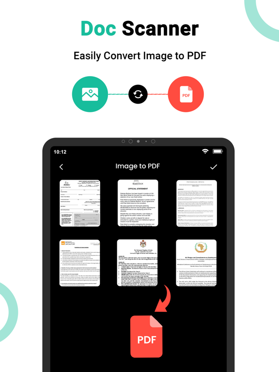 CS Scanner - Doc Scanner iPad screenshot