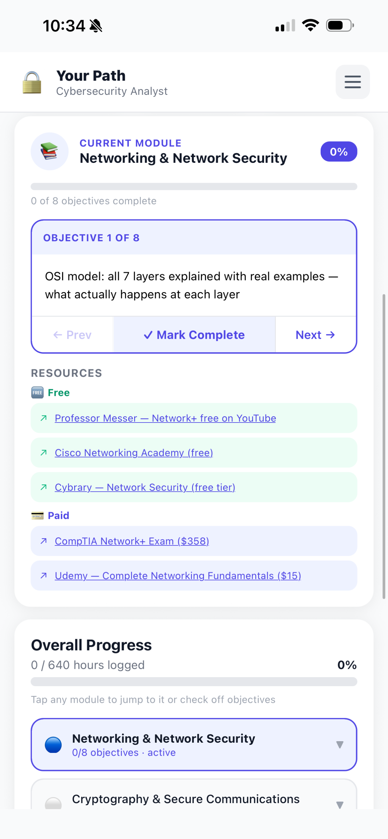 PathPilot: Career Roadmap screenshot 2