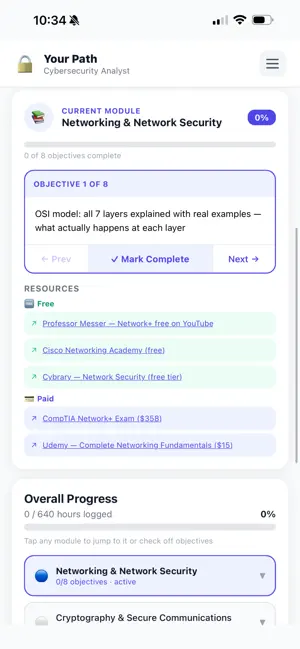 PathPilot: Career Roadmap screenshot 2
