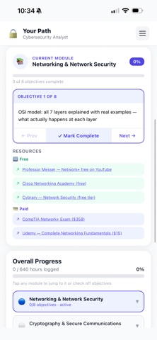 PathPilot: Career Roadmap Screenshot 2 of 5