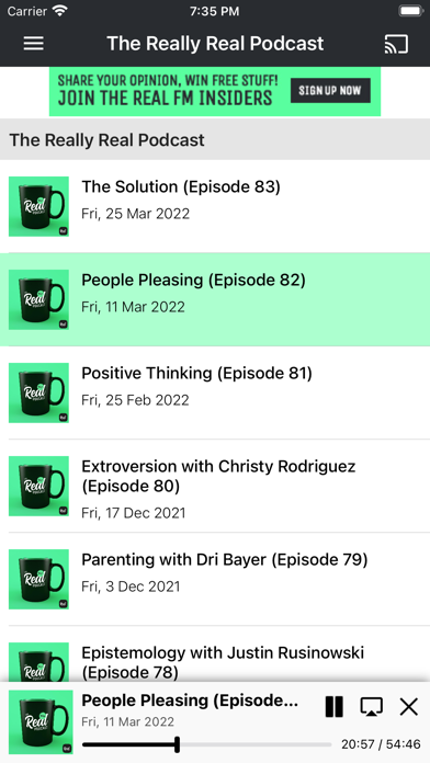 100.3 Real FM Screenshot