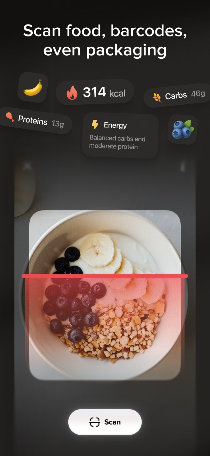 VibeMeal: AI Calorie Counter iphone screenshot 2
