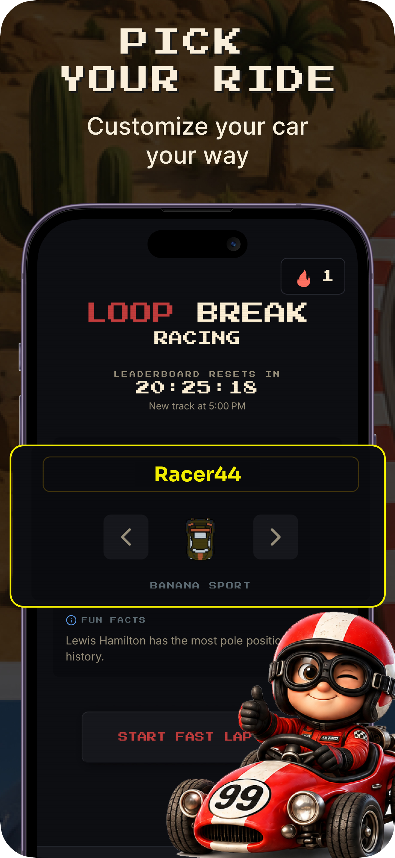 Loop Break: Time Trial Racer