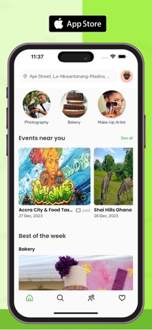 Uven - Mobile Event Planner screenshot