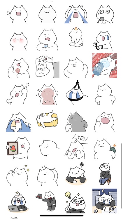 Pop Cat Sticker