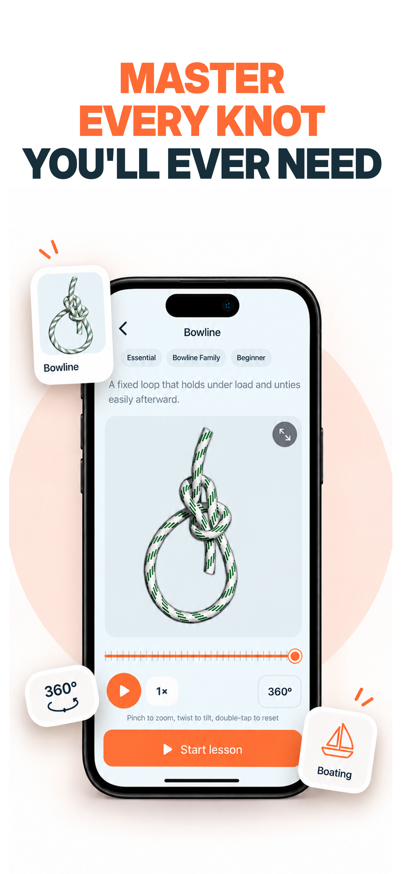 Knot Tying Trainer | Knotwise