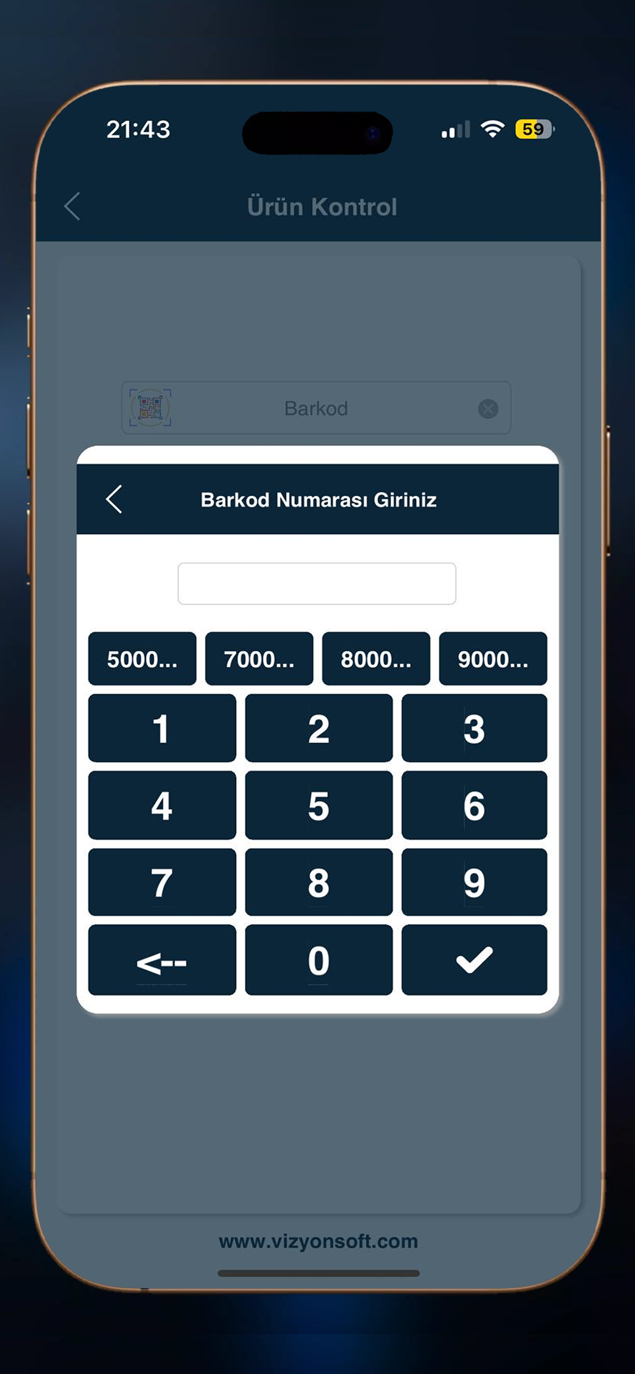VizyonSoft Mobil