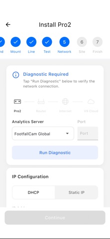FootfallCam Installation App Screenshot 4 of 6