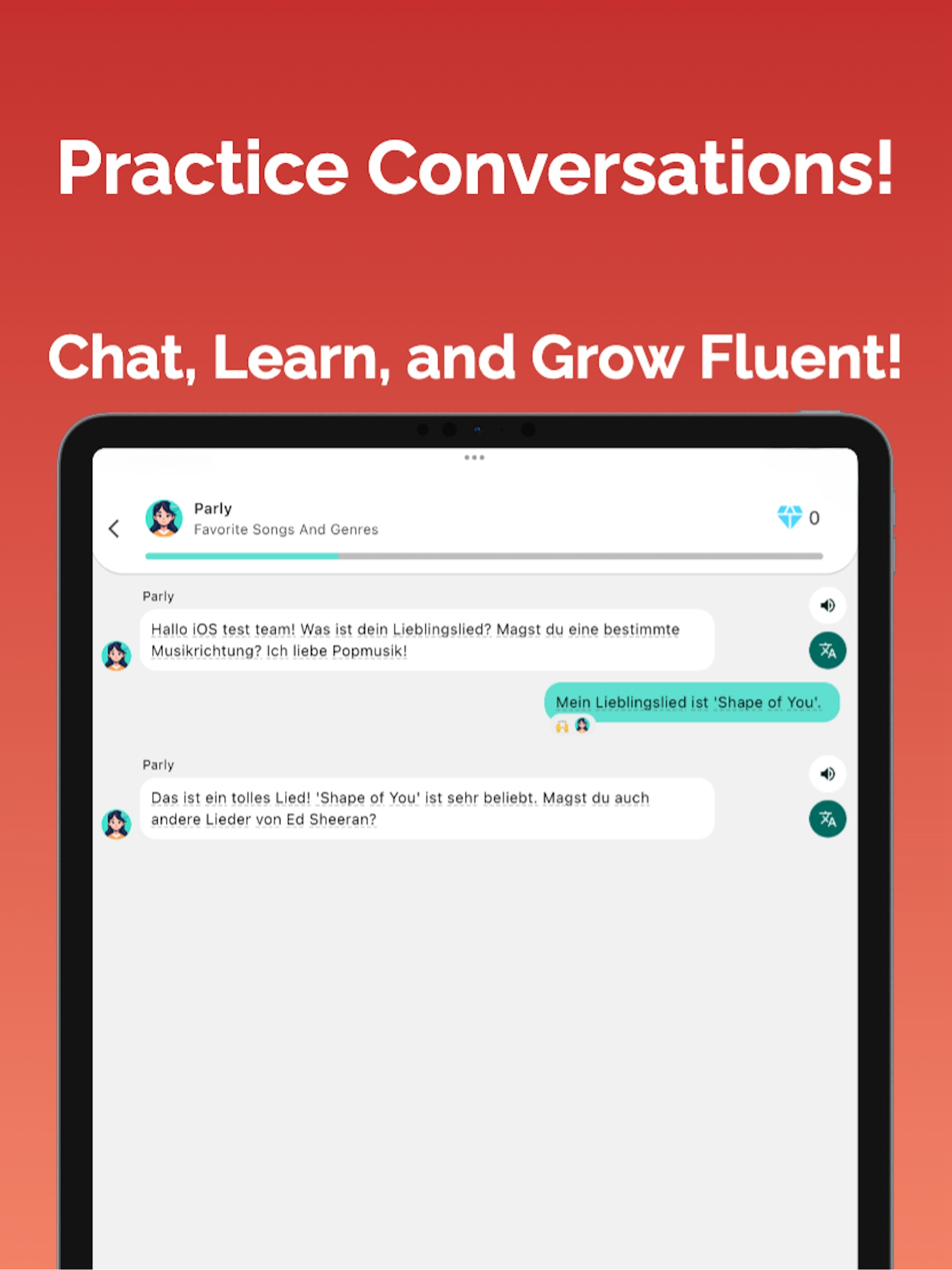 HiParly: Speak Languages Now!