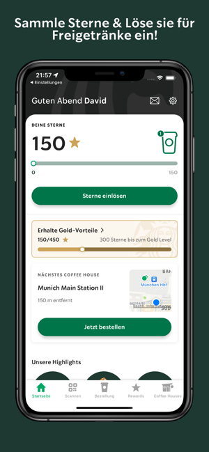 ?Starbucks® Deutschland Screenshot