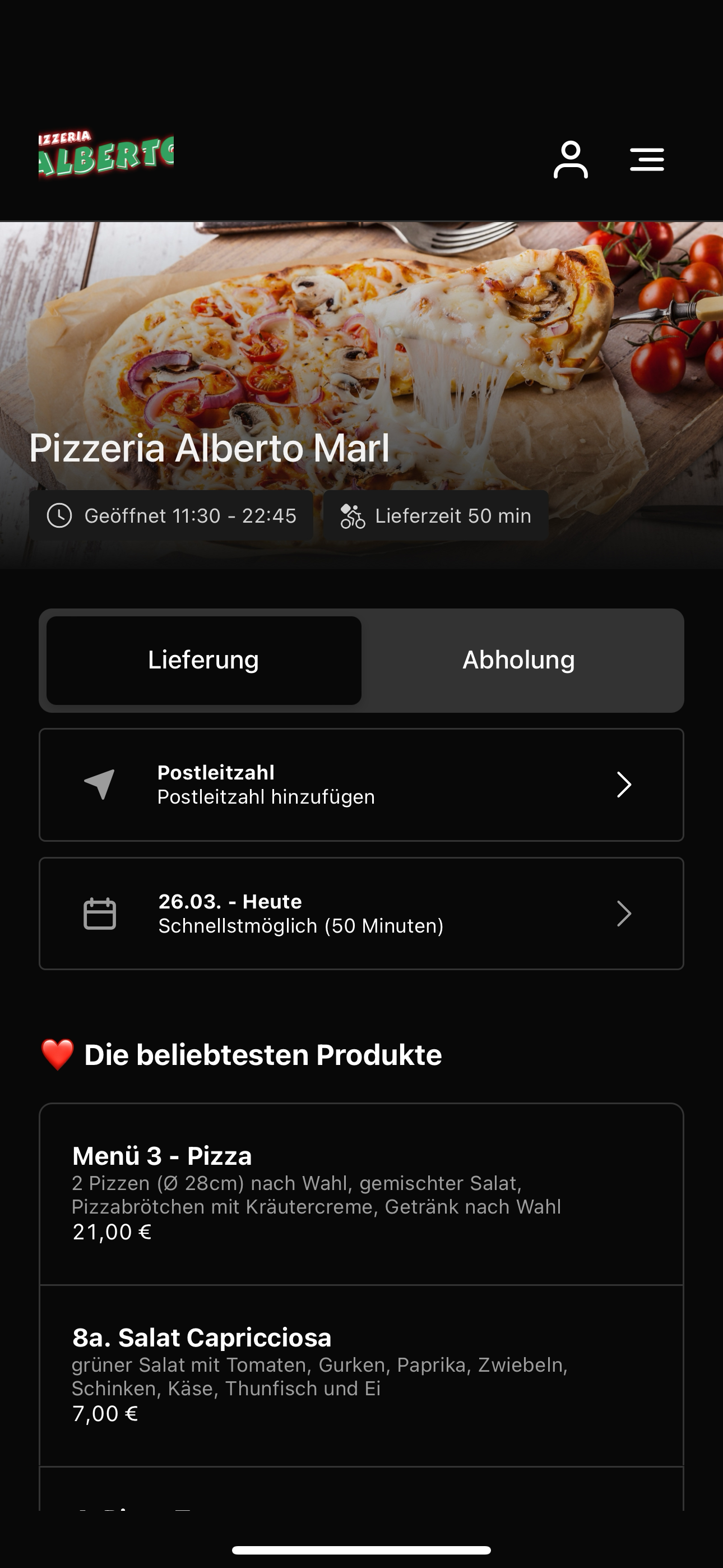 Pizzeria Alberto Marl
