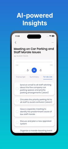 OwlNote-AI Meeting Notes Screenshot 3 of 5