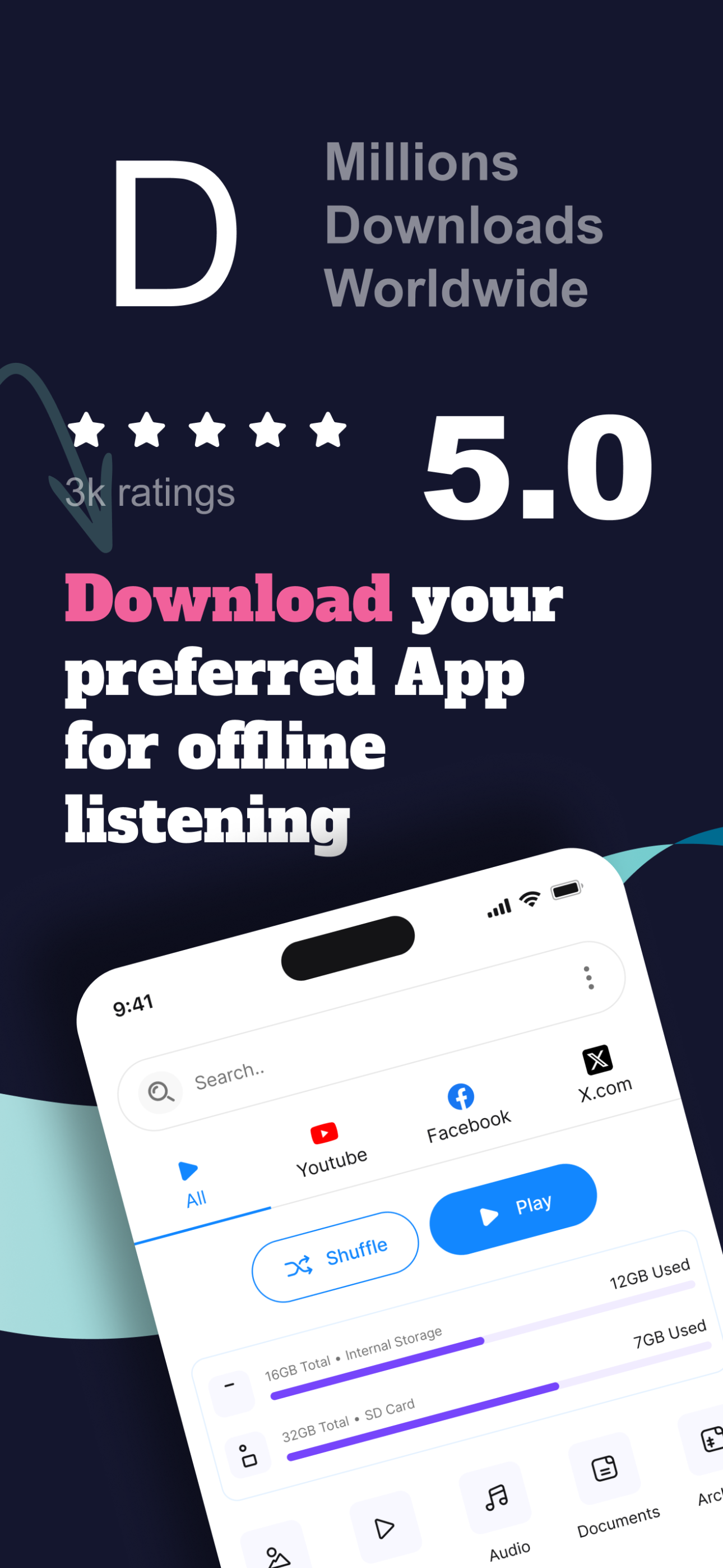Manager : Offline Music Player