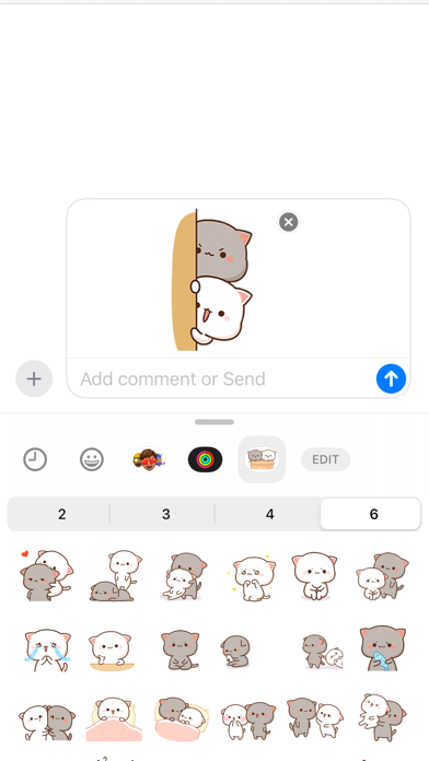 Kitty Life Sticker Screenshot