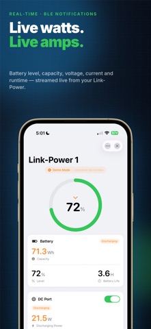 LinkPower Companion iPhone screenshot