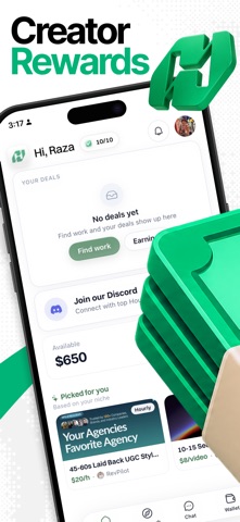 HourlyUGC - Earn Money Online iPhone screenshot 2